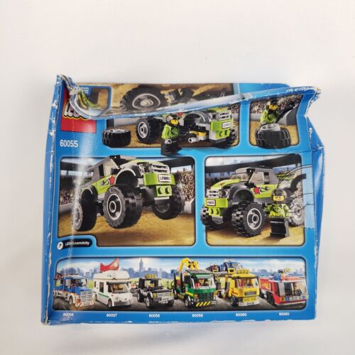 LEGO City Monster LKW Set # 60055 versiegelt in Karton 78 Stück beschädigte Box - Bild 3 von 7