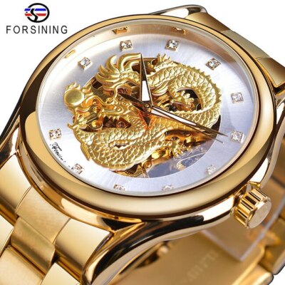 forsining dragon watch