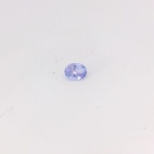 0.30ct Loose Oval Cut Tanzanite 5 x 4mm Blueish Violet Light