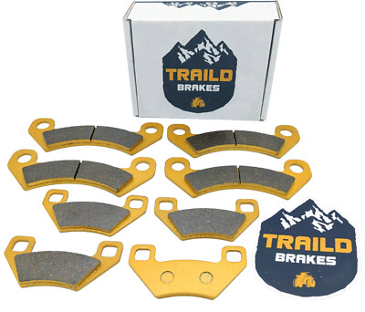 Arctic Cat Wildcat X/Wildcat 4 X  2013-2018 Ceramic Brake Pad Set Front & Rear