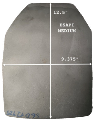 Multi Curve Body Armor Ceramic Tile-Silicon Carbide (RB-SiC), Saint Gobain  