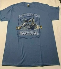 GETTYSBURG PENNSYLVANIA 1863 CANNON T-SHIRT NEW