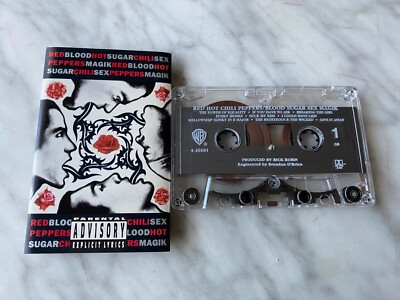 Red Hot Chili Paprika Blutzucker Sex Magik KASSETTE Band 1991  
