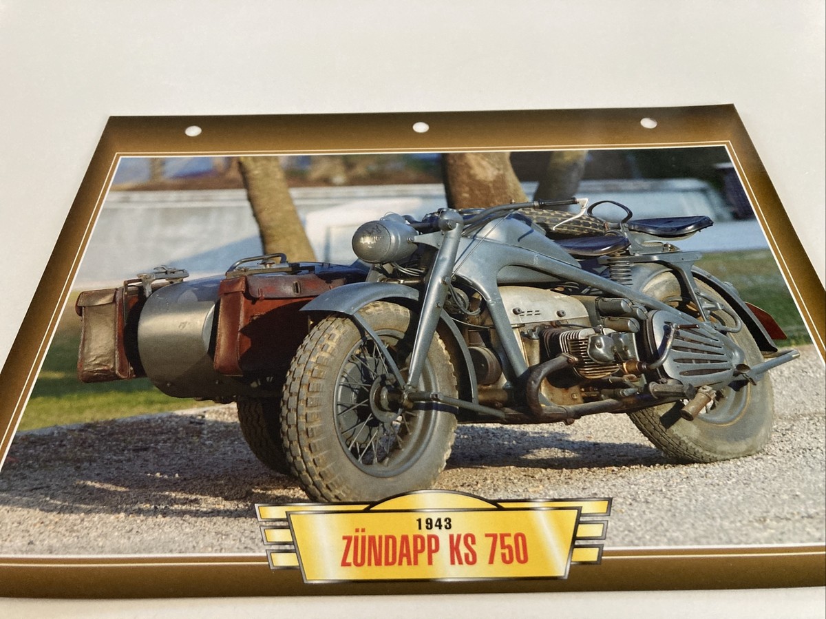 Zündapp KS750 1943 KS 750 Motorcycle Passion Collection Atlas