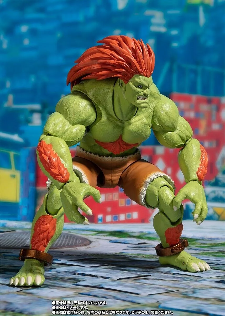 S.H.Figuarts Street Fighter V BLANKA Action Figure PREMIUM BANDAI