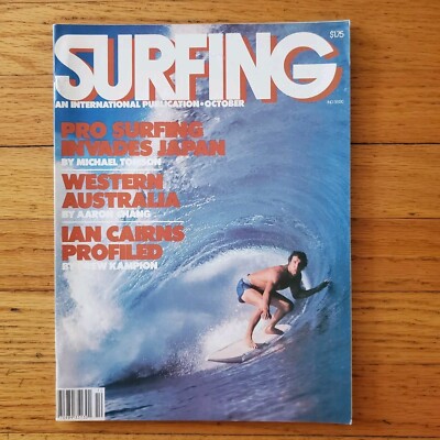 Surfing Magazine October 1979 Ian Cairns Joe Engel Western Australia Surfer NICE