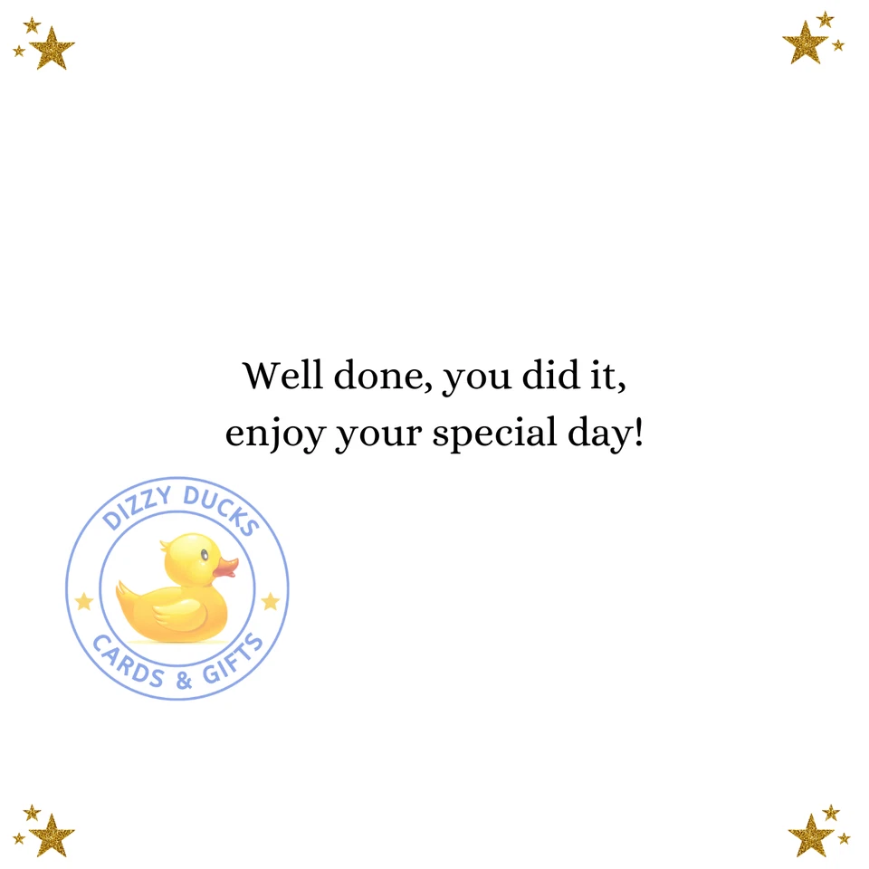 Personalised Graduation Congratulations Card University Books Male Son Grandson - Image 2 of 4