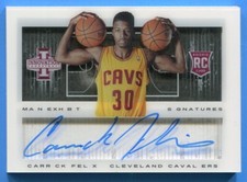 2013-14 Innovation Main Exhibit Signatures #2 Carrick Felix RC Rookie Auto Cavs