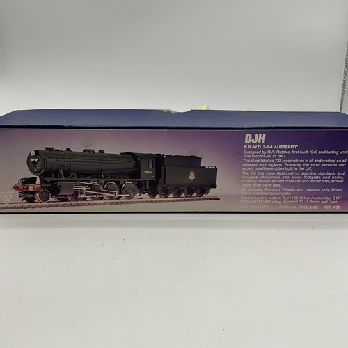 DJH KIT BUILT BR WD 2-8-0 AUSTERITY CLASS LOCOMOTIVE 90183 T6 - Picture 18 of 24