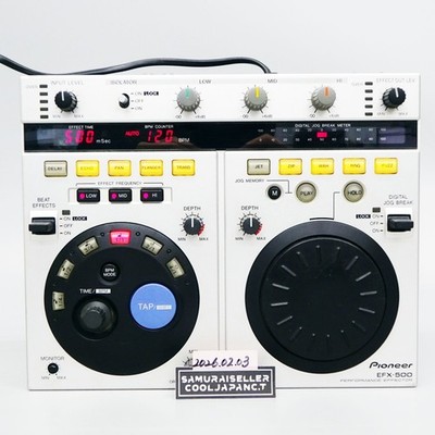 Pioneer EFX-500 DJ Turntable Mixer Controller Effector Silver