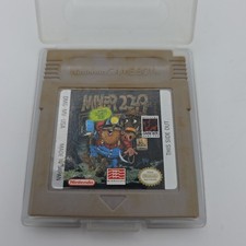 Near Mint Miner 2049er Nintendo Game Boy Authentic And Tested