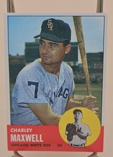 1963 Topps - Charlie Maxwell #86