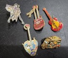 Hard Rock Cafe Lot Of 5 Enamel pins lot #10 — photo 1