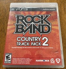 ROCK BAND: COUNTRY TRACK PACK 2 Sony PlayStation 3 COMPLETE Music Manual PS3 CIB