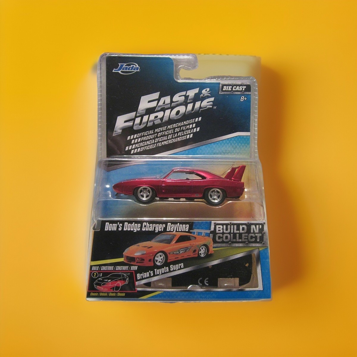 Jada 2016 Die Cast Dom's Dodge Charger Daytona 1:64 Scale