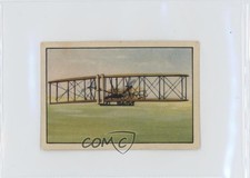 1932 Garbaty Die Eroberung Der Luft Tobacco Back The Wright Flyer #16 11bd