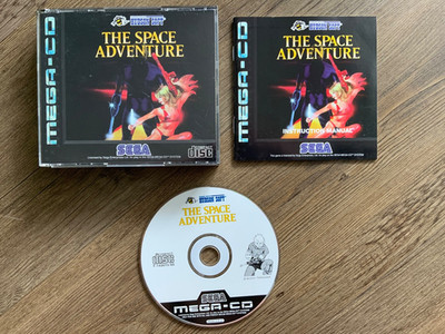 Sega MEGA-CD Spiel: THE SPACE ADVENTURE/RAR/OVP/PAL