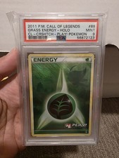 Call of Legends Grass Energy 88 Holo Crosshatch Play! Pokemon PSA 9 on eBay