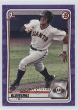 2020 Bowman Draft Purple Border 248/250 Jimmy Glowenke #BD-35 0us8