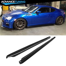 Fits 13-16 Subaru Brz Scion Frs Cs Style Side Skirts Extensions Rocker Panels Pu