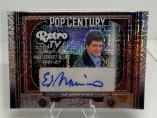2024 POP CENTURY RETRO TV AUTO ED MARINARO 1/1 AUTOGRAPH 
