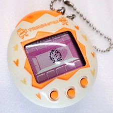 Tamagotchi Mesutchi White Orange ver 1997 Bandai Virtual Pet In Stock