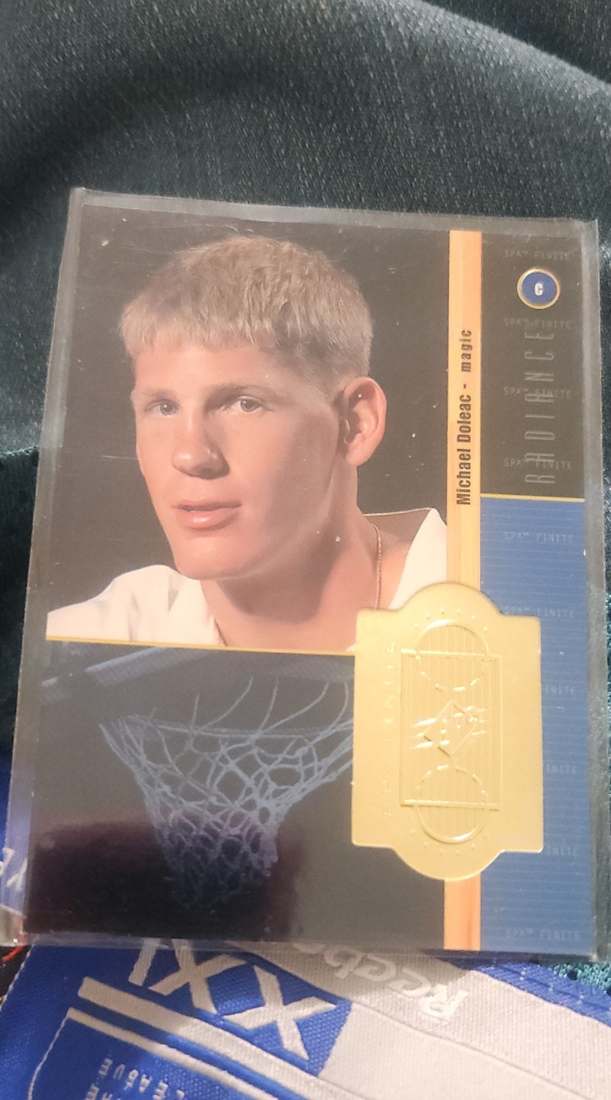 1998-99 SPx Finite - Michael Doleac #222 Radiance /1500 (RC)