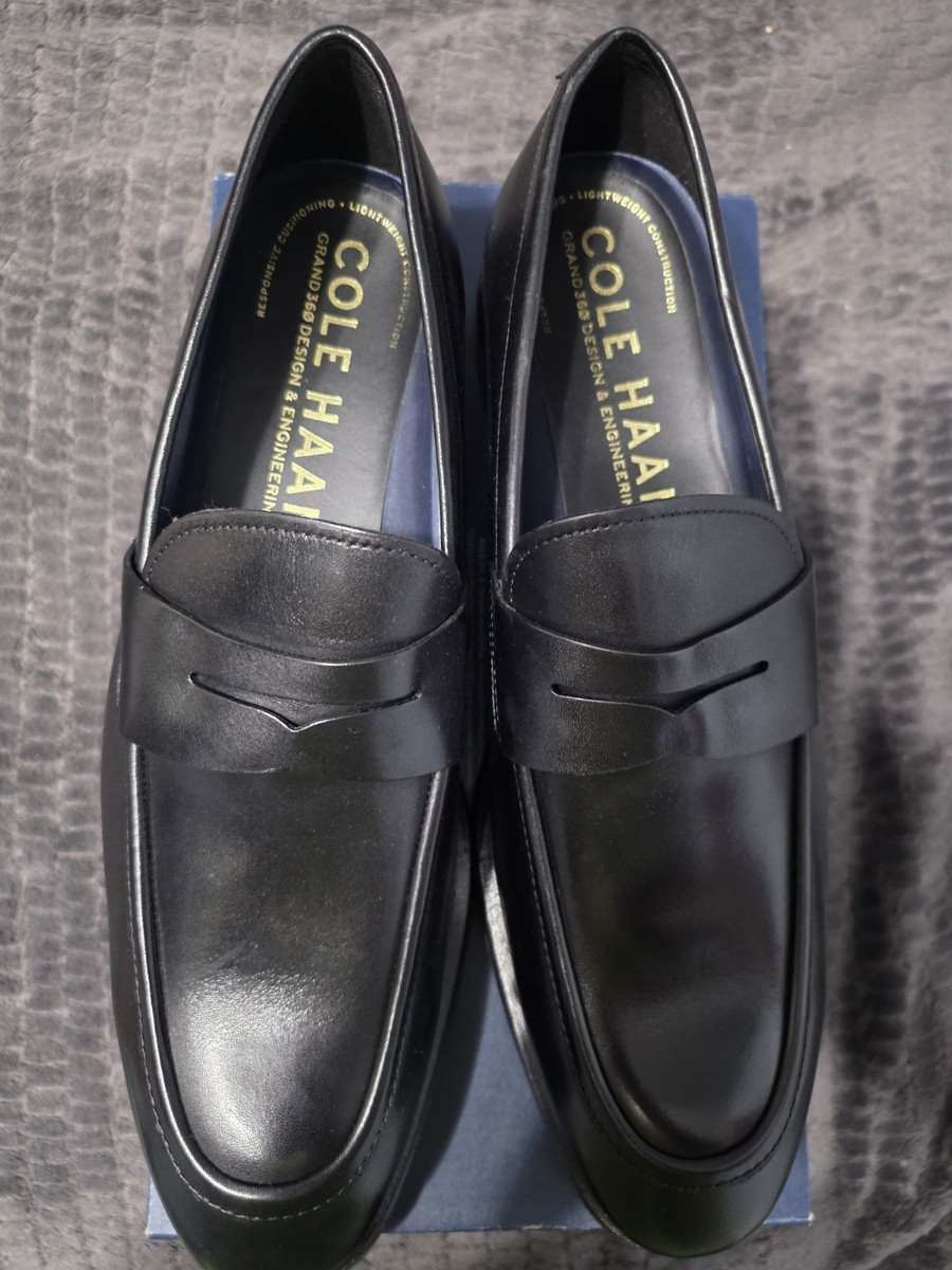 Cole Haan Mc Penny Loafer 360 Grand Black Size 13 Mens Dress  display picture 1