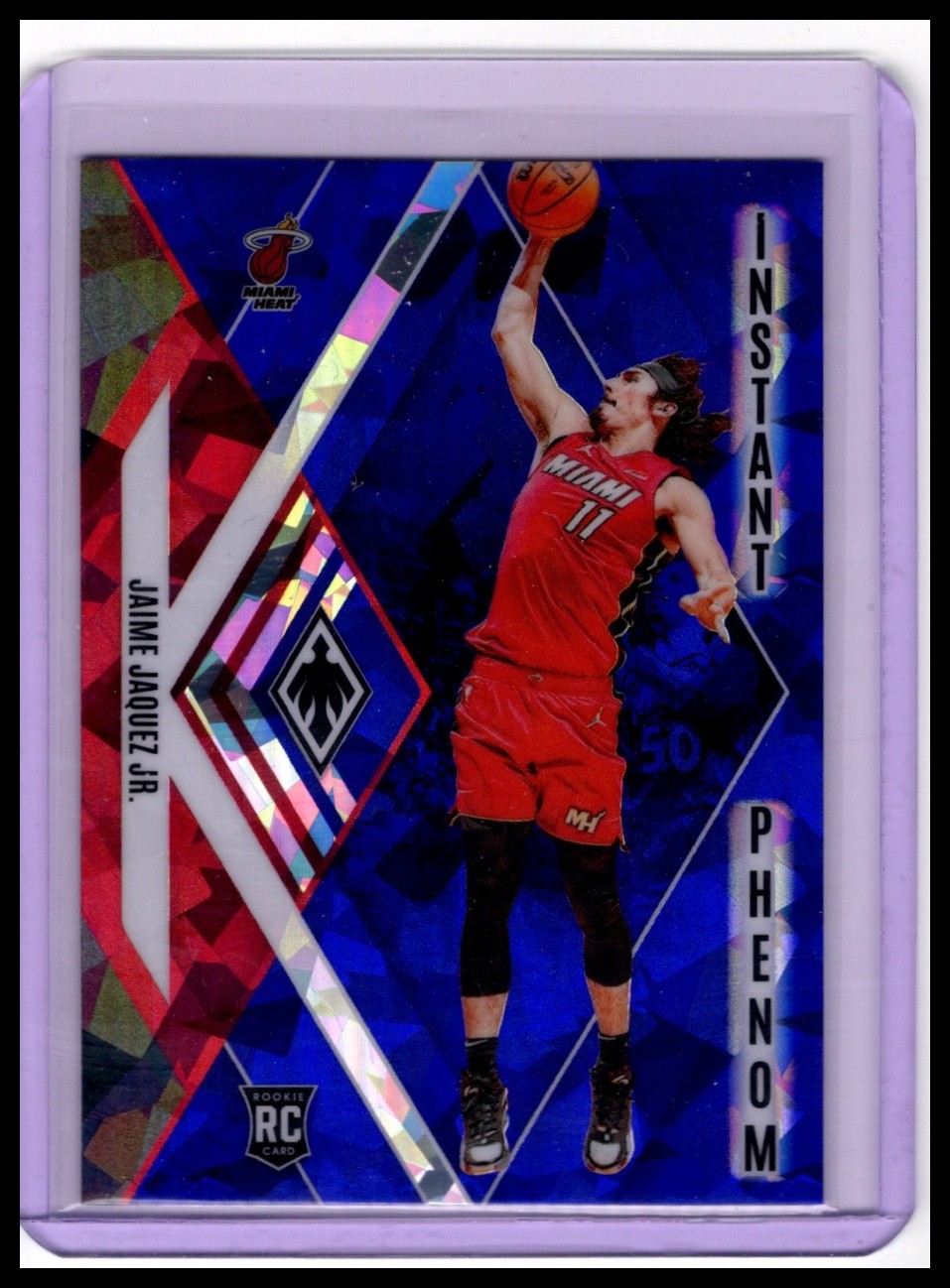 2023-24 Panini Phoenix #2 Jaime Jaquez Jr. Instant Phenom Phoenix Blue Ice