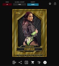 DIGITAL Topps WWE Slam 25 - PRIZE WHEEL Gold - ROXANNE PEREZ