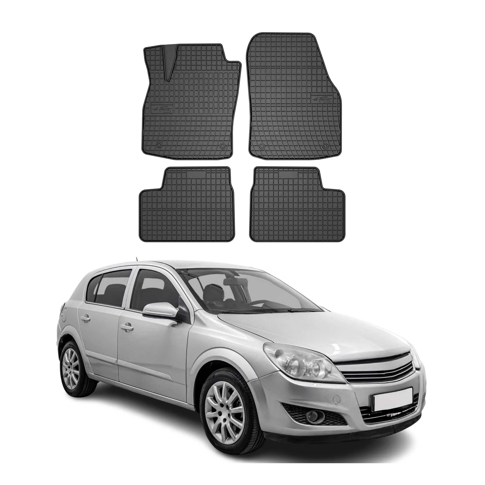 Tapis de sol Opel Astra H 2004-2014 pour protéger la moquette des taches