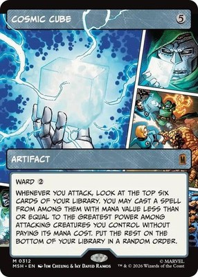Cosmic Cube (Borderless) (0312) 312 Marvel Super Heroes NM