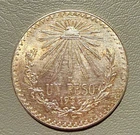 Photo of a 1932 Mexico Un Peso Silver from an eBay listing that sold on Jul 13, 2026