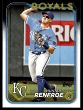 Hunter Renfroe 2024 Topps #468 Kansas City Royals 27282 Baseball Card