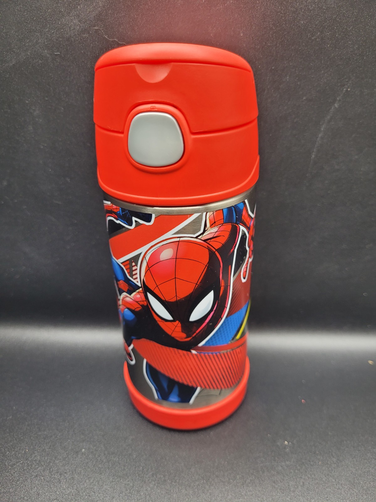 Spiderman Thermos For Kids 12 oz Funtainer Stainless Steel with Handle