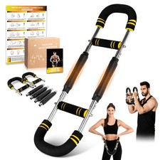 Twister Arm Trainer for Men, 6 Adjustable Resistance Levels 30-120 lb Chest ...