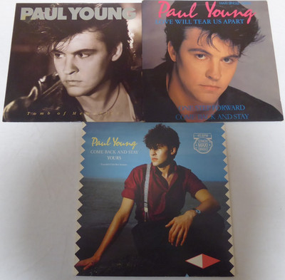 Paul Young - Sammlung 3 Maxi's - in sehr gutem Zustand