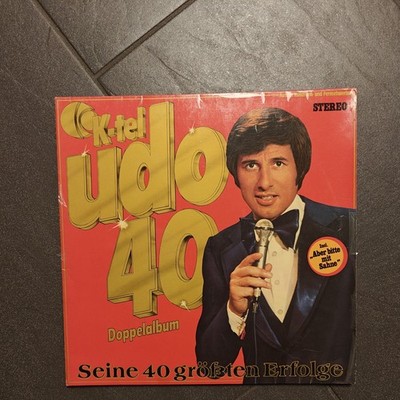 LP Vinyl Udo Jürgens K-tel 1976 Hits Doppelalbum, 40 Größten Erfolge