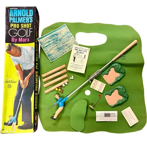Vintage Golf Game Arnold Palmer's Pro Shot by Marx 1960s Near Complete