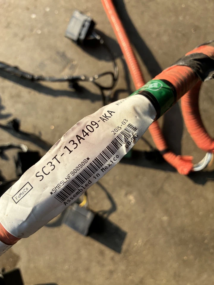 2023-2025 Ford F250 F350 F450 Truck Bed Tail Light Wiring Harness Halogen - Image 3 of 4