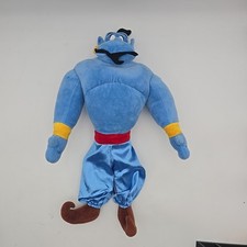 Disney Store Aladdin Blue Genie 18" Plush Stuffed Animal Toy Doll