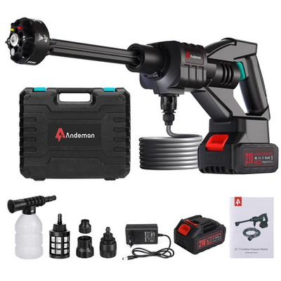 #ad Cordless Pressure Washer 800PSI 1.5GPM 3.0Ah Battery Portable Cordless Pres... $85.53
