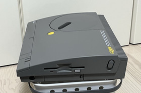 Fujitsu FM Towns Marty 2 Console CD-ROM Drive Included Gray 1994 Japan