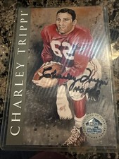 1998 NFL Football Hall of Fame HOF Signature Series Charley Trippi AUTO /2500