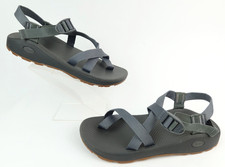 Chaco Mens Z/Cloud 2 Adjustable Strap Cushioned Sandals Sz 11 Gray