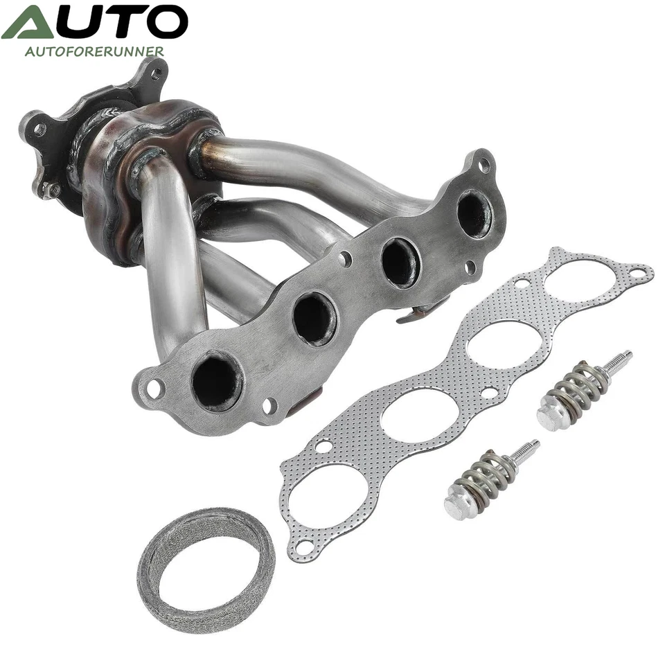 Exhaust Manifold w/ Gasket Kit 18100PZDA00 for Honda Element 2003-2011 L4 2.4L Foto 2 de 4