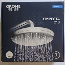 GROHE Tempesta 210mm Round Chrome Rainfall Sh...