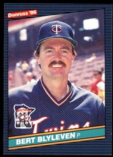 Bert Blyleven 1986 Donruss #649 Twins MLB READ FREE SHIPPING AutographDen