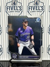 2022 Bowman Chrome #72 Kris Bryant Colorado Rockies Base Card