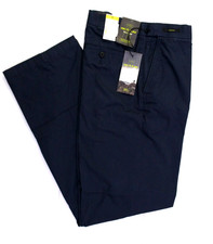 M & S Mens Active Waist Thermal Chino Trousers ~ Waist 42 / Leg 31 ~ Navy